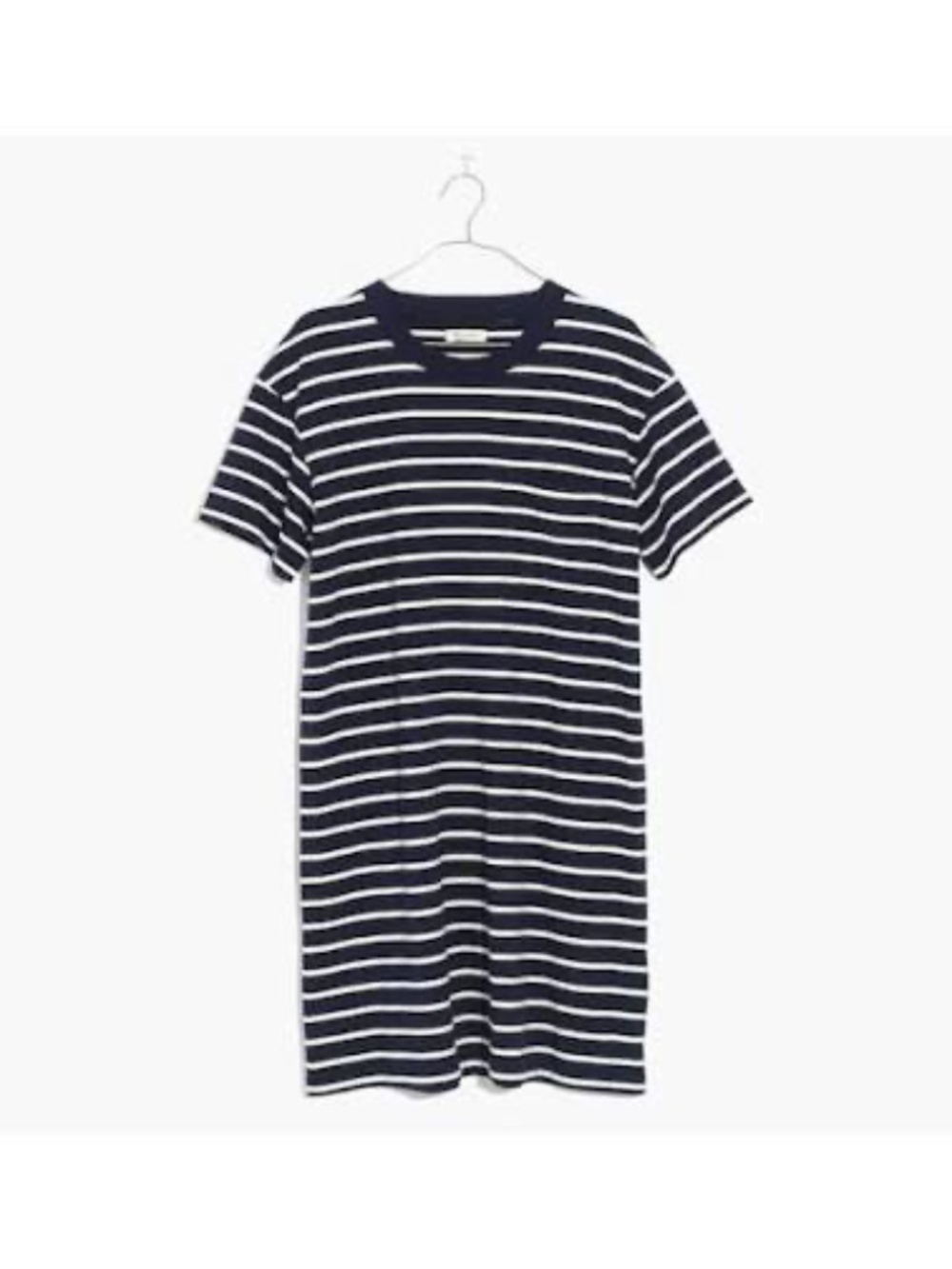 MADEWELL Striped Pocket Tee Dress - XXS